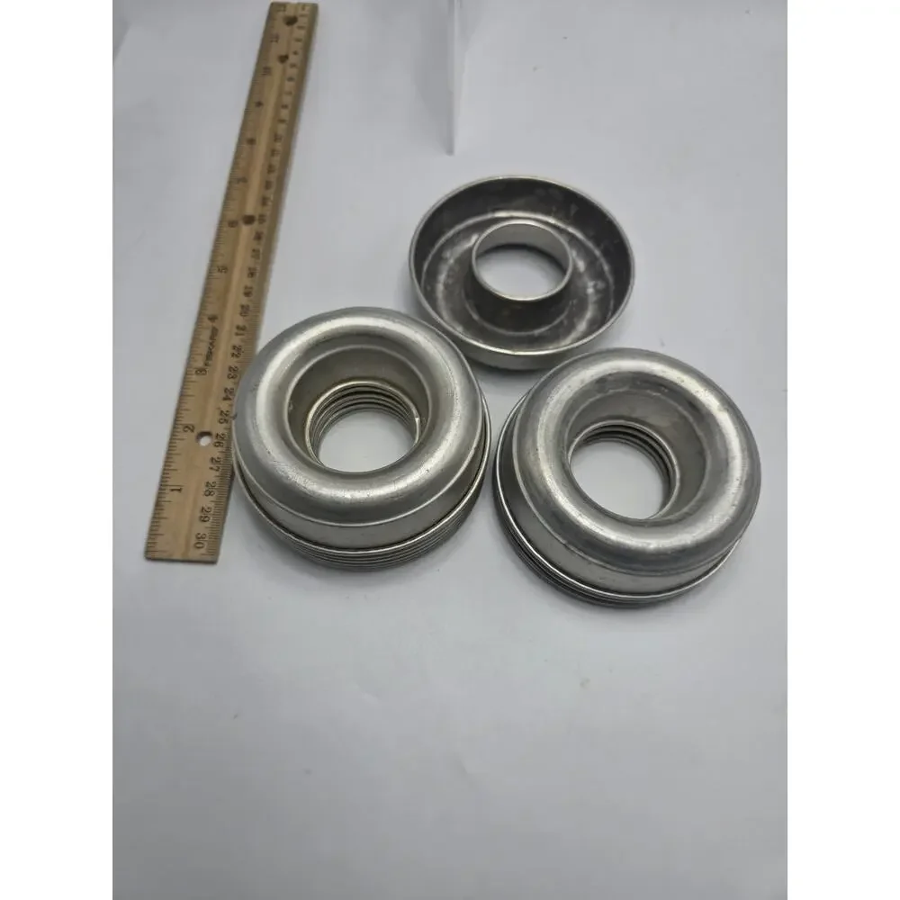 Mini Aluminum Vintage Cake Bundt Pan Pans 3 1/2